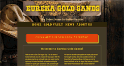 Desktop Screenshot of eurekagoldsands.com